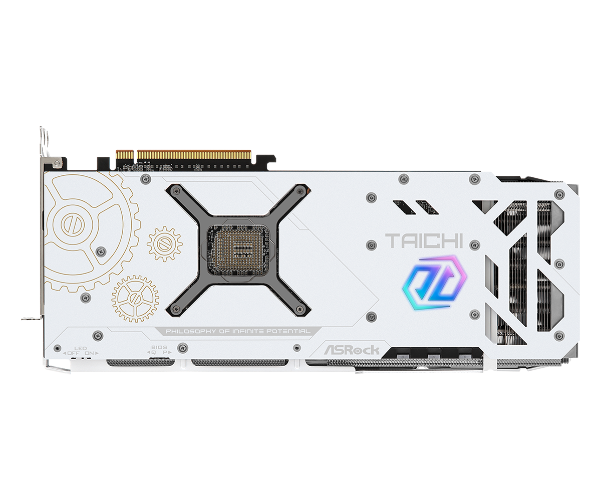 ASRock RX 7900 XTX Taichi White 24GB 美品 ASRock Taichi White Radeon RX 7900 XTX 24GB GDDR6 PCI Express 4.0